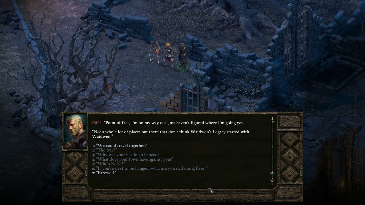 Pillars of Eternity Evil Playthrough in Hard (HD) Eder Joins YouTube