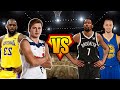 LeBron James - Luka Doncic VS Steph Curry - Kevin Durant / Basketball Comparisons / NBA Comparison