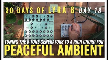 Soma Labs Lyra 8 + Hologram Microcosm Peaceful Ambient Performance [No Talking] - Day 18 out of 30