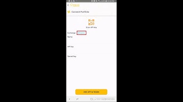 How to add an API key on Midas wallet app