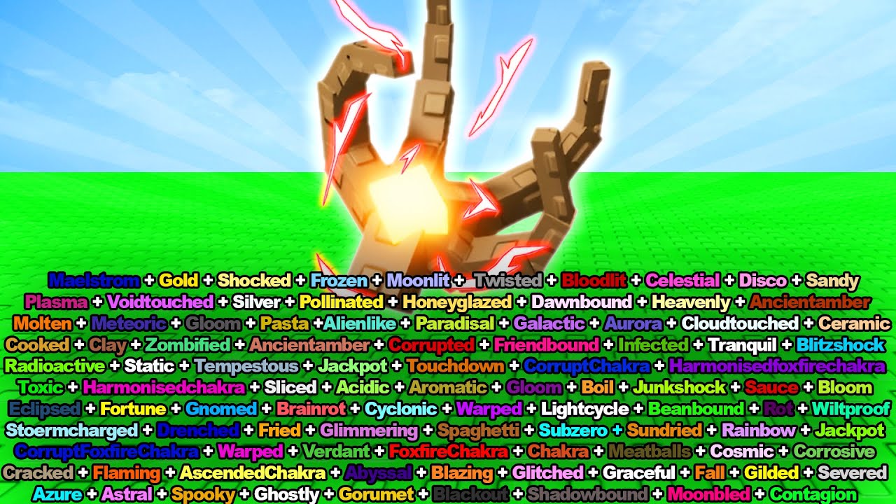 I Grew EVERY MUTATION on Mummy's Hand in Grow A Garden
