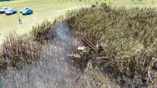 Home Hill Show Grounds Cane fire and harvest - 13th & 14th August 2020