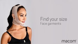 Measuring Face Compression Garments - macom®