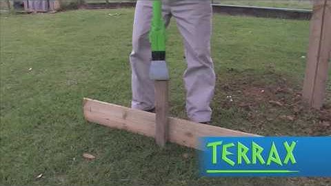 TERRAX - How to form working pegs.