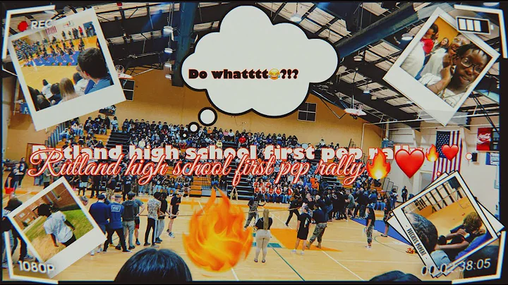 RUTLAND HIGH SCHOOL FIRST PEP RALLY🥰💘🔥!!