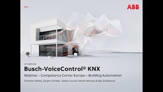 Webinar about Busch-VoiceControl® KNX screenshot 4