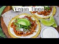 VEGAN TINGA TOSTADAS | Spicy Chipotle Shredded “Chicken” | Jackfruit Tinga