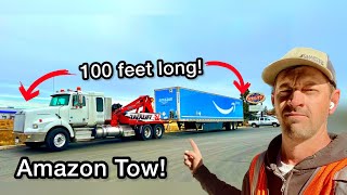 100’ Long Tow to Amazon Headquarters!