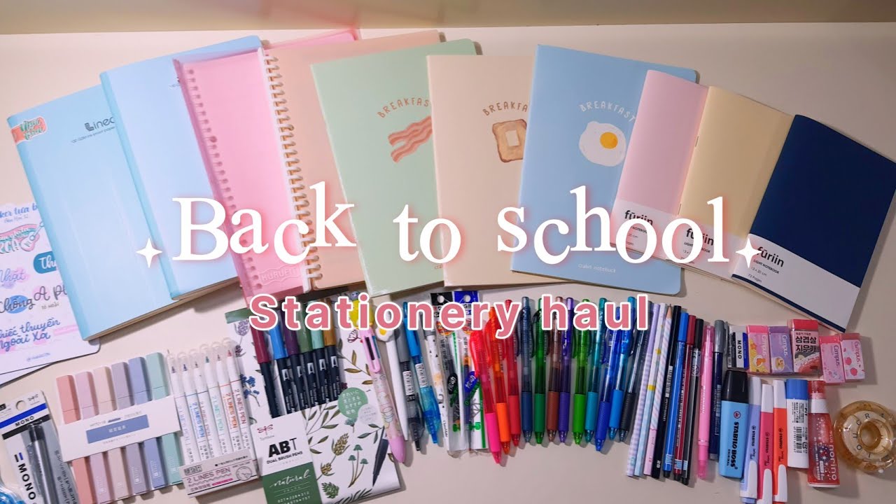 sticker store  New Update  ĐỒ DÙNG HỌC TẬP SIÊU XINH CHO NĂM HỌC MỚI // back to school haul // jawonee