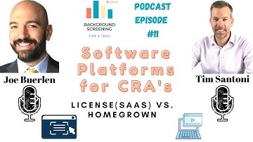 Backgrounds Screening Platforms & Software - Background Screening Tips and Tech - Episode 11