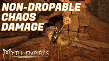 How to Make Non Dropable Red Weapons in Myth of Empires – Xizhou DLC Persian Update Guide!