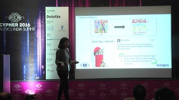 Vanitha D’Silva, Head of Data Science - Oxigen at Cypher2016