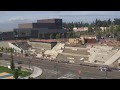 Time-lapse video of Town Center Steps construction