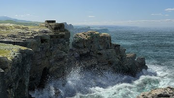 Houdini 18 Adaptive Flip Ocean Cliff Scene + breakdown