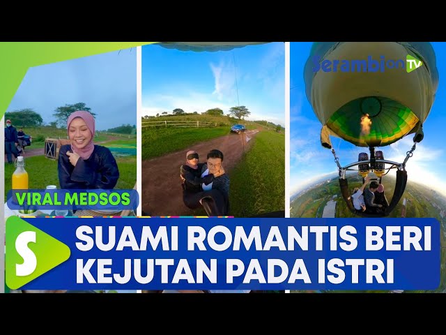 VIRAL Suami Romantis Beri Kejutan pada Istri, Pura pura Lupa Ulang Tahun Pernikahan dan Telat Pulang class=