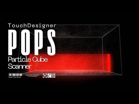 Particle Cube Scanner - TouchDesigner POPs Tutorial (Limit + Noise)