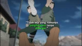 kata-kata Bijak Might Guy#naruto