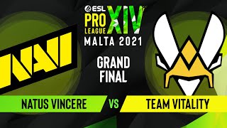 CS:GO  Team Vitality vs. Natus Vincere [Inferno] Map 2  ESL Pro League Season 14  Grand Final