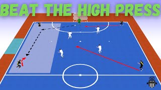 Out Play the High Press in Futsal