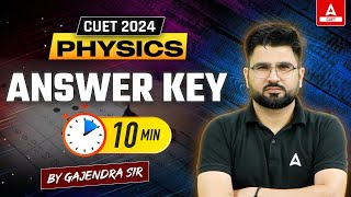 CUET Physics Answer Key 2024 | CUET Paper Analysis ✅ by CUET Adda247 45,187 views 4 days ago 12 minutes, 53 seconds