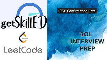 Leetcode SQL 50: Part 2 -Prob 1934 - Confirmation Rate