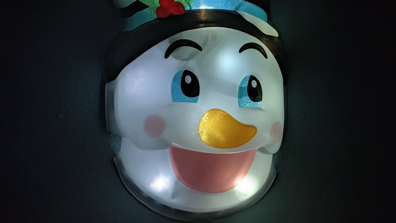12 Days Till Christmas - Day 9 - Occasions Animated Talking Snowman Head