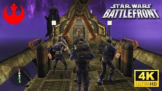 Star Wars Battlefront (2004) Rebel alliance vs separatist alliance remnants - Subtram train attack