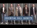 5 Essential Jackets For Your Fall Wardrobe | Trench, Bomber, Suede Jacket | Fall Outfit Ideas