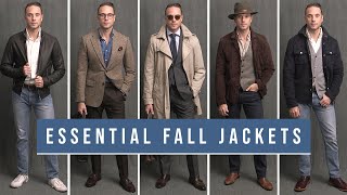 5 Essential Jackets For Your Fall Wardrobe | Trench, Bomber, Suede Jacket | Fall Outfit Ideas