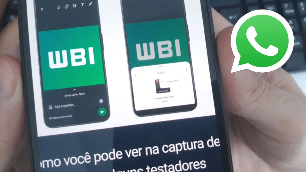 WHATSAPP VAI GANHAR ESSA NOVIDADE PARA OS STATUS EM BREVE - YouTube