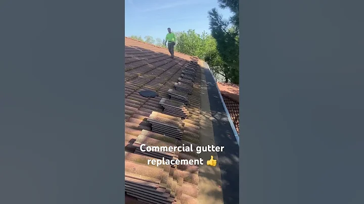 Commercial Gutter Replacement - Nor Cal Gutter Solutions #gutter #roofing #construction #sacramento