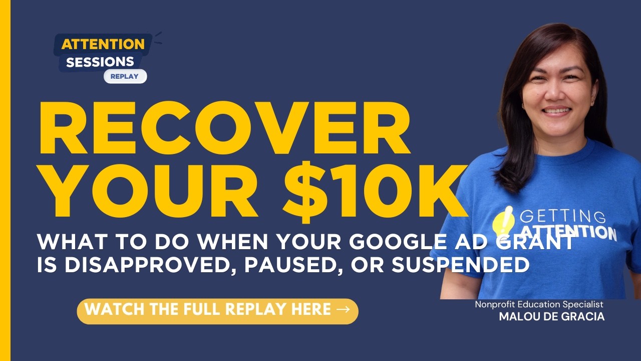Disapproved Client Pinoy What to Do When Your Google Ad Grant Is Disapproved, Paused, or ...