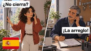30 Minutes of Everyday Spanish Conversations (A1-A2) | 10 Real-life Spanish dialogues screenshot 2