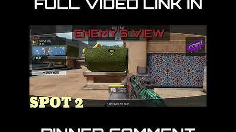 CoDM OASIS MAP Trick That No One Knows 🤫🤩