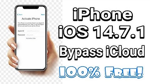iPhone X iOS 14.7.1 bypass iCloud free 100% working