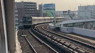 Osaka Metro中央線24系1編成コスモスクエア行き発車シーン