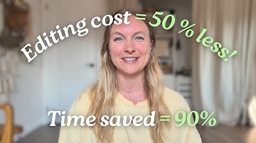 How I Cut My Editing Costs in Half and Got 90% of My Time Back With This Ai Workflow