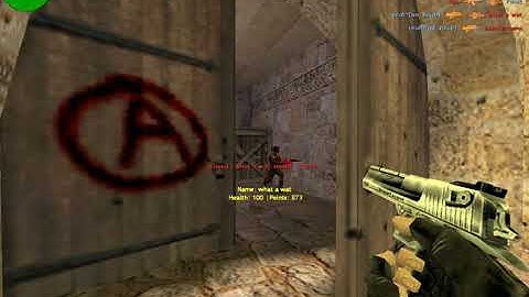 counter strike 1.6 (playing with cheats)  *r-aimbot v1.0* link in Description