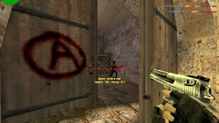 counter strike 1.6 (playing with cheats) *r-aimbot v1.0* link in Description