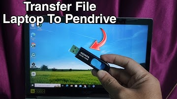 How To Transfer Files & Photos And Videos From Laptop To Pendrive | Data Transfer Laptop To Pendrive