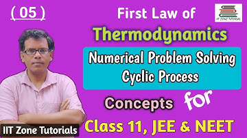 Thermodynamics | Cyclic Process, numerical problem solving for Class 11, JEE & NEET.