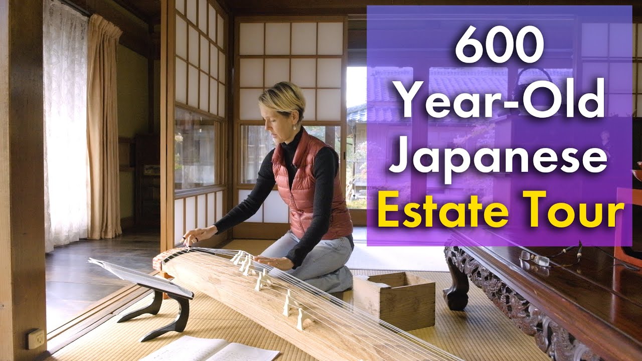 Traditional Japanese House Tour An Abandoned Estate Recently Restored Youtube