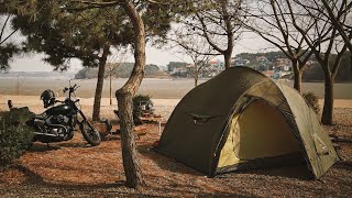 Why is it so hard for me?/ Motorcycle camping/ Minimal camping/ Solo camping