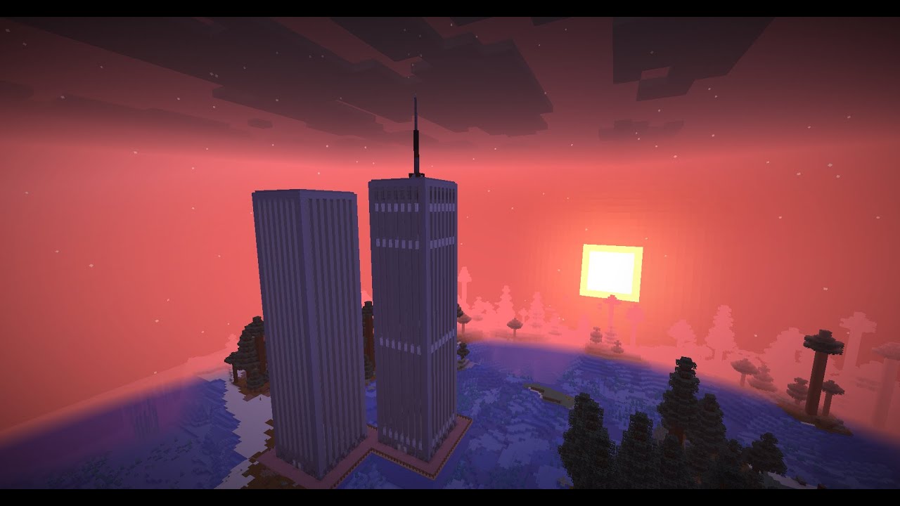 How to build the Twin towers in Minecraft! (Simplified version) - YouTube