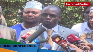Press Conference - DPP has 72 hours to initiate charges against IEBC officials