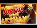 Everything wrong with akshan  league of legends