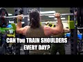 Subscriber Question, Can You Train Shoulders Every DAY?