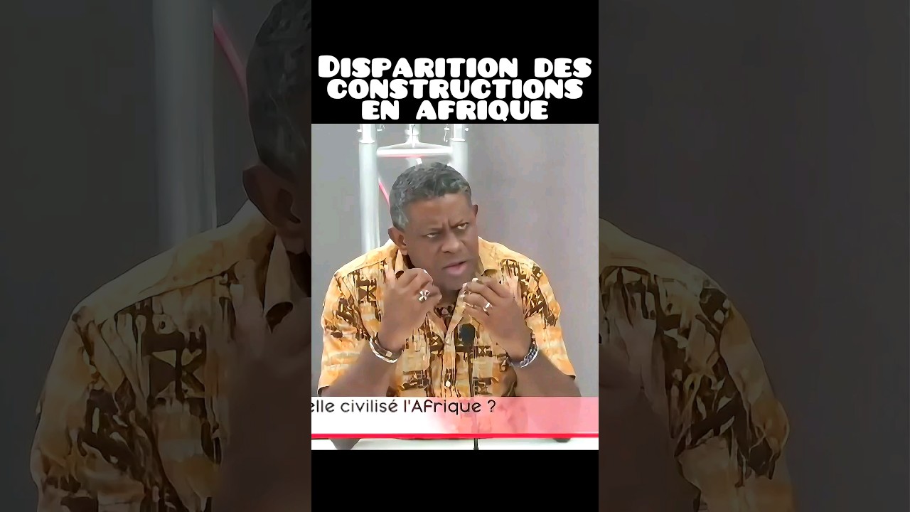 NKalala  Omotunde explique que  disparition  monuments et  batiment est du a  periodecoloniale