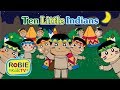 Ten Little Indians Nursery Rhymes | Popular Nursery Rhymes for Children