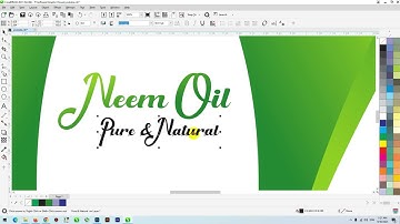 How to oil Label  Design in Coreldraw ||  #Graphic House | Coreldraw Tutorial